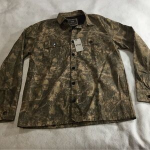 Nomad Men's Earthy Camouflage Shirt Jacket SZ Medium